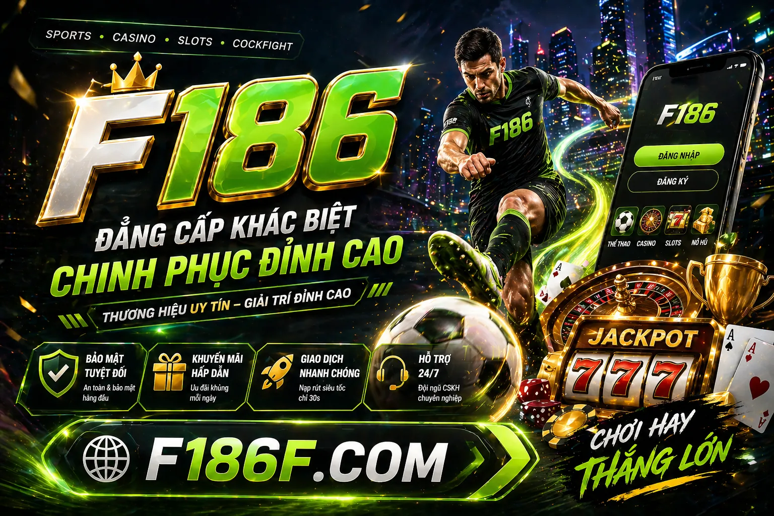 Ứng dụng 7ball đăng nhập trên điện thoại