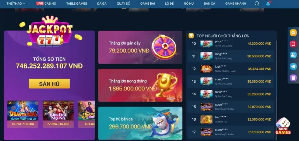 Lợi ích độc quyền của thành viên VIP 7ball login